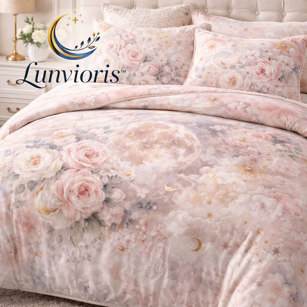 Lunvioris™ Enchanted Blossom Comforter Set