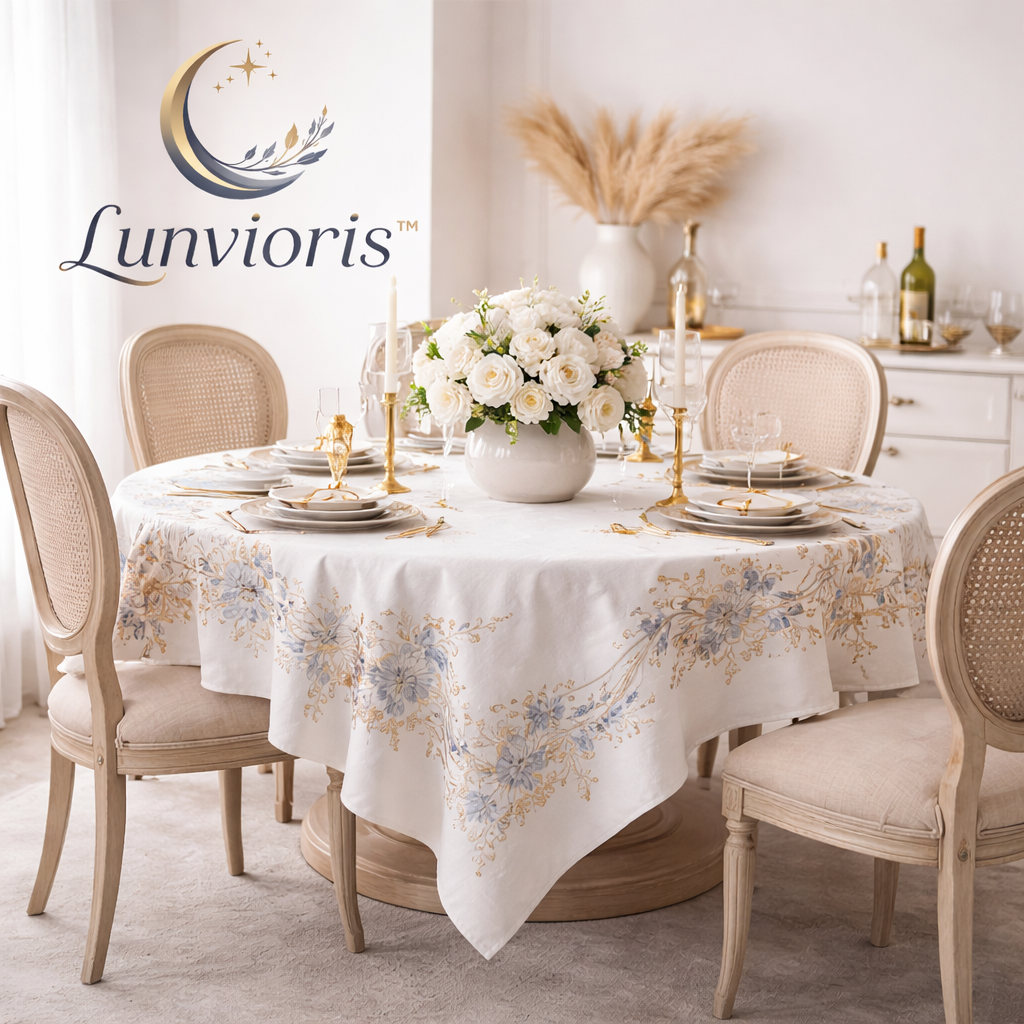 Lunvioris™ Floral Elegance Table Runner