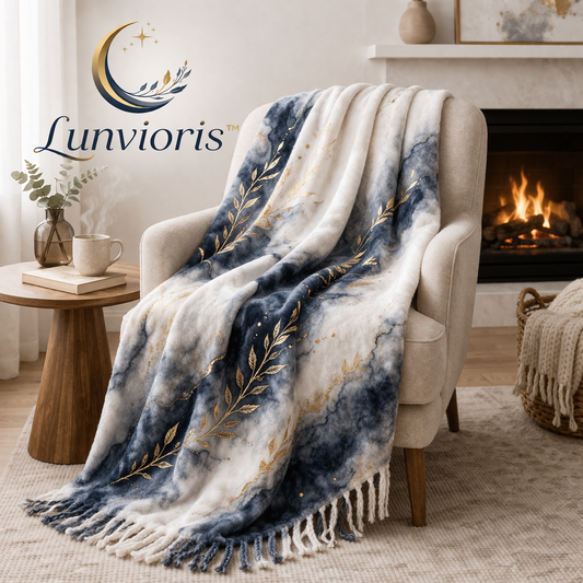 Lunvioris™ Celestial Garden Throw Blanket