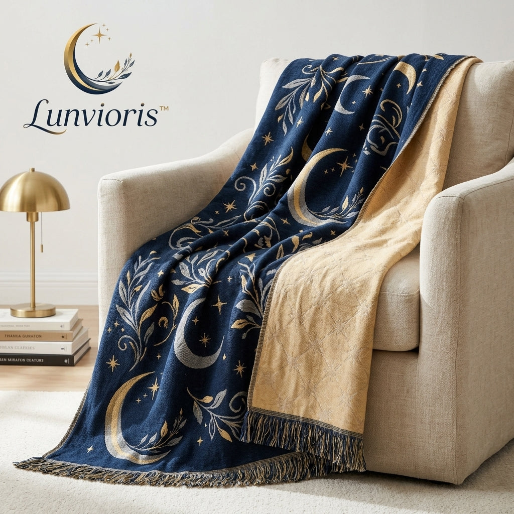 Lunvioris™ Celestial Harmony Throw Blanket