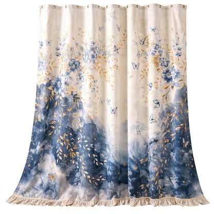 Lunvioris™ Butterfly Bloom Shower Curtain